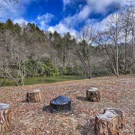 Modern Murphy Cabin With Nottely River Views! Dış mekan fotoğraf