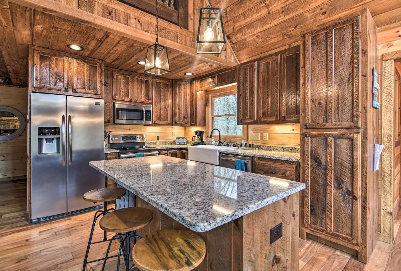 Modern Murphy Cabin With Nottely River Views! Dış mekan fotoğraf