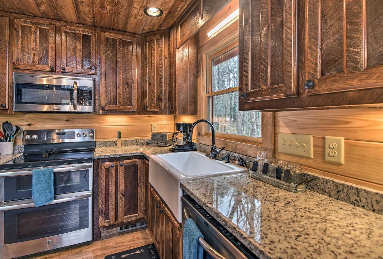 Modern Murphy Cabin With Nottely River Views! Dış mekan fotoğraf