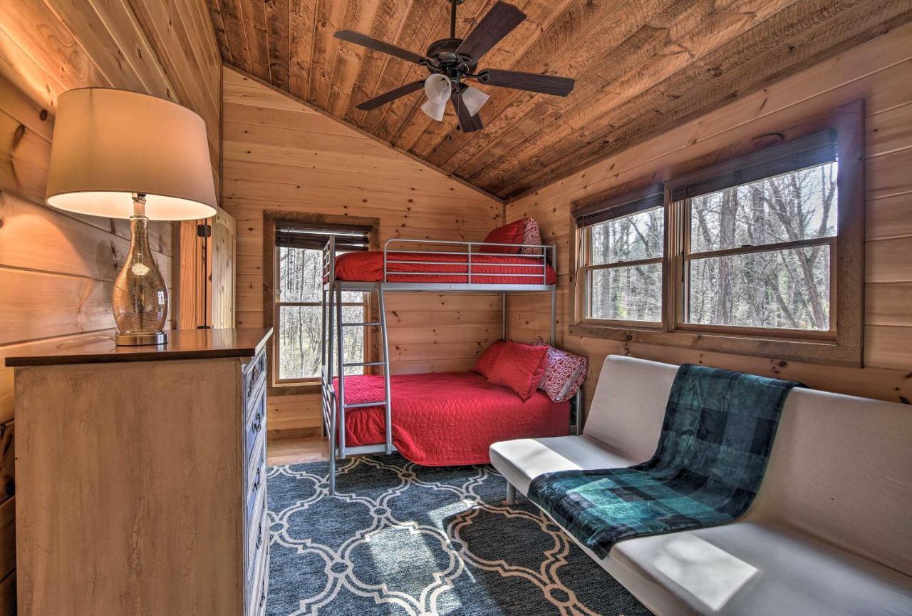 Modern Murphy Cabin With Nottely River Views! Dış mekan fotoğraf