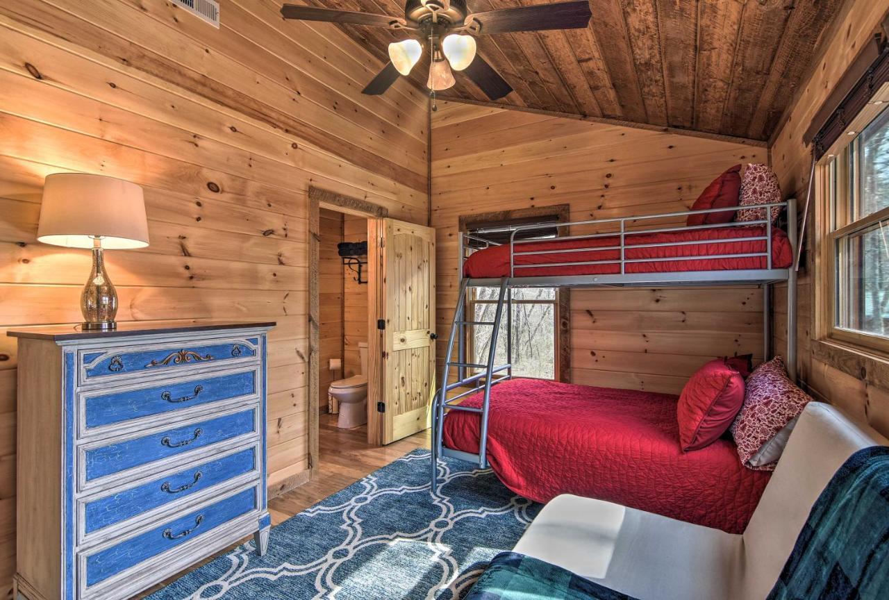 Modern Murphy Cabin With Nottely River Views! Dış mekan fotoğraf