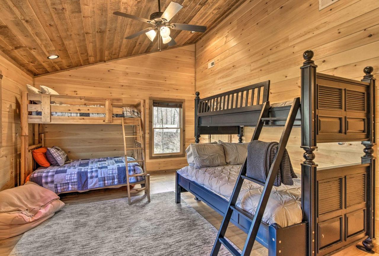 Modern Murphy Cabin With Nottely River Views! Dış mekan fotoğraf